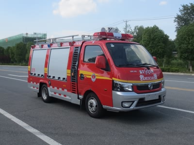 國六東風途逸高壓細水霧消防車廠家價格